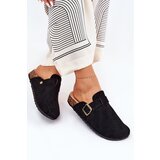 Boto Ladies Slippers and On Platform With Buckle Black Selio | Shoptok.si