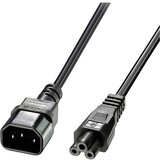 Lindy tok priključni kabel [1x moški konektor IEC\, C14 - 1x deteljičast ženski konektor C5] 5.00 m črna, (20414688) | Shoptok.si