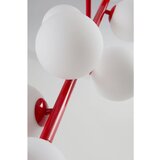 Jotex Rdeča/bela stropna svetilka iz opalnega stekla 30x104 cm Ekman – | Shoptok.si