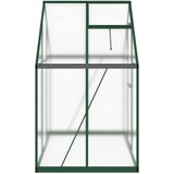 vidaXL Rastlinjak z okvirjem zelen 169x114x195 cm aluminij | Shoptok.si