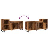 TV ormarić staro drvo 100x35x55 cm konstruirano drvo | shoptok.hr