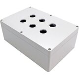 Hammond Electronics 1554MPB6A 1554MPB6A univerzalno kućište 240 x 160 x 90 polikarbonat siva 1 St. Cijene