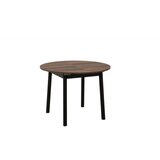 Hanah home oliver Trpezarijski sto i stolice, Braon-Crna | ePonuda.com