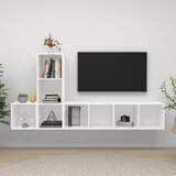 vidaXL 3-dijelni set TV ormarića bijeli od iverice Cijene