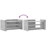  Stolić za kavu siva boja betona 100 x 50 x 50 cm od drva | shoptok.hr