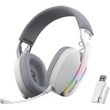 Marvo naglavne brezžične gaming slušalke z mikrofonom HG9086W, bela Cene