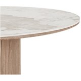 House Nordic Okrugao blagovaonski stol s pločom stola u mramornom dekoru ø 120 cm Athens – | shoptok.hr