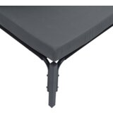 vidaXL Vrtna sedežna garnitura 7 pcs Antracitna Jeklo | Shoptok.si