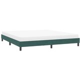  posteljni okvir brez vzmetnice temno zelena 200x220 cm žamet, (21829641) | Shoptok.si