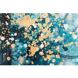 Slikana slika na platnu drveće 80x120 cm