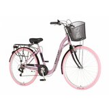 Visitor Bicikl elite 28" roze crni | ePonuda.com