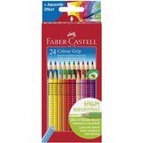 Faber-Castell Barvni svinčniki Grip, 24 kosov cene