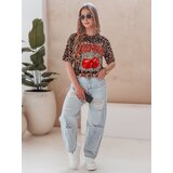 DStreet Spodnie damskie jeansowe baggy BAGGINOVA niebieskie | Shoptok.si