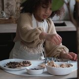 Eeveve® skleda silikonska small autumn gold | Shoptok.si