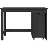  Set ormara za radne stolove 2 kom. Siva Masivna borovina | shoptok.hr