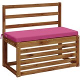  Jastučić za klupu SOEST 100% poliester Ružičasta 60 x 40 x 5 cm Slike