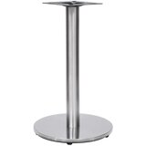 vidaXL noga za bistro mizo srebrna Ø45x72 cm nerjaveče jeklo | Shoptok.si