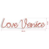WALLXPERT dekorativna plastična led rasveta love venice red | ePonuda.com
