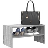 vidaXL Regal za čevlje zložljiva siva sonoma 60x30x30,5 cm Cene