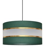  Luster na sajli HELEN 1xE27/15W/230V prečnik 40 cm zelena/zlatna | Eponuda.com