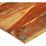  Pravokutna stolna ploča 70 x 80 cm 25 - 27 mm obnovljeno drvo | shoptok.hr