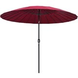  Zunanji senčnik z aluminijastim drogom 270 cm bordo rdeč, (20692797) | Shoptok.si