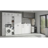 CARRYHOME večnamenska omara, bela | Shoptok.si