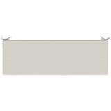  Jastučić za klupu SOEST 100% poliester Bijela 150 x 50 x 8 cm Slike