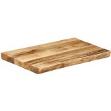 vidaXL Mizna plošča naraven rob 70x40x3,8 cm trden robusten mangov les | Shoptok.si