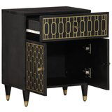 Maison Chic Nočna omarica - Nočna miza 50x33x60 cm trden mangov les, (21690450) | Shoptok.si