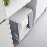 YAMAZAKI Bijela metalna kanta za smeće za odvojeni otpad Tower – | shoptok.hr