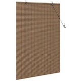 vidaXL Zavjese i sjenila sa zavjesama Smeđa 120 x 160 cm bambus | shoptok.hr