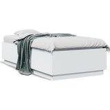  Okvir za krevet s LED svjetlima 90x190 cm konstruirano drvo | shoptok.hr