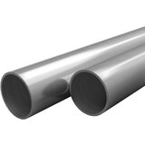  Cijevi od nehrđajućeg čelika 2 kom okrugle V2A 2m Ø 42 x 1 8 mm | shoptok.hr