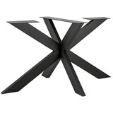  Noga za mizo CITYLINE Spider (1.400 x 700 x 720 mm, Črna) | Shoptok.si