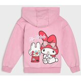 Sinsay Majica s kapuljačom na patentni zatvarač My Melody | shoptok.hr