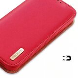 Dux ducis Hivo usnjena denarnica za Apple iPhone 15 Pro rdeča | Shoptok.si