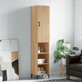 vidaXL Visoka komoda hrasta sonome 34 5x34x180cm od konstruiranog drva Cijene
