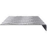  Stepenica Pravokutni 5 pcs Srebrno 60 x 18 x 2,5 cm Aluminij | shoptok.hr