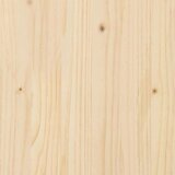 vidaXL Drveno božićno drvce Prirodna 150 cm Masivna borovina | shoptok.hr