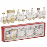  Springos® Božićni Ukras Vlak od Drveta 20,5 cm | shoptok.hr