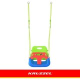 Kruzzel 3-u-1 zeleno-plava dječja ljuljačka | shoptok.hr