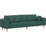  Tkaninska sofa s jastukom Tamnozelena 208 cm tkanina | shoptok.hr