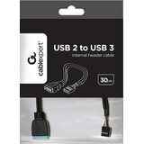 Gembird CC-U3U2-01 USB 2 to USB 3 interni kabl 9-pinski USB 2.0 na 19-pinski Slike