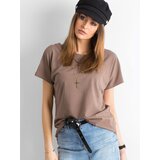 BASIC Feel Good T-shirt-RV-TS-4662.24P-brown | shoptok.hr