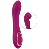 Javida - 2-točkovni vibrator s črpalko (vijolična)