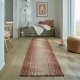 Flair Rugs Crvena obostrana/ručno rađena staza od mješavine jute 60x230 cm Jute Ombre Red – | shoptok.hr