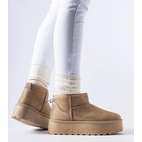 Gemre Beige snow boots with rhinestones Sonora | shoptok.hr