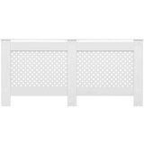 Beli pokrovi za radiatorje 2 kosa 172x19x81,5 cm mediapan | Shoptok.si