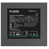 DeepCool napajalnik ATX PL650D, 650W, 12VHPWR, 80 PLUS Bronze, črna | Shoptok.si
